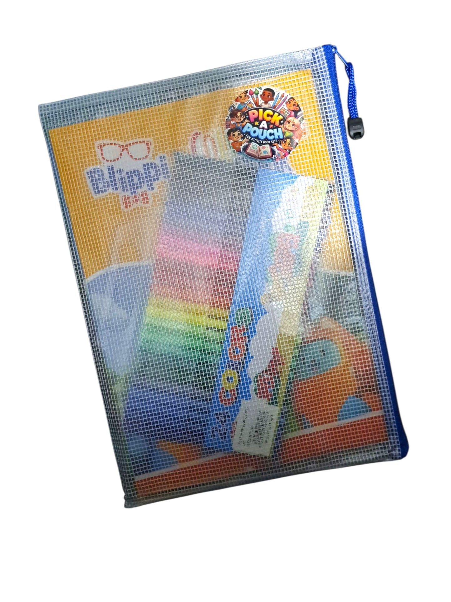Blippi Fun Kit: Colouring Book, Sticker Book & Water Pens Set