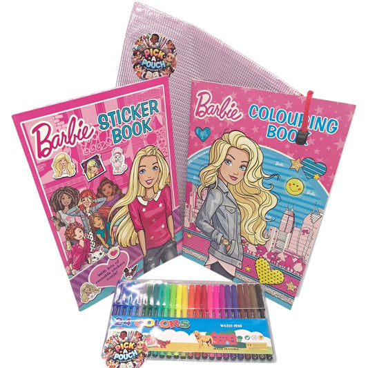 Barbie & Friends: Sticker & Colouring Ultimate Pack with & Water Pens