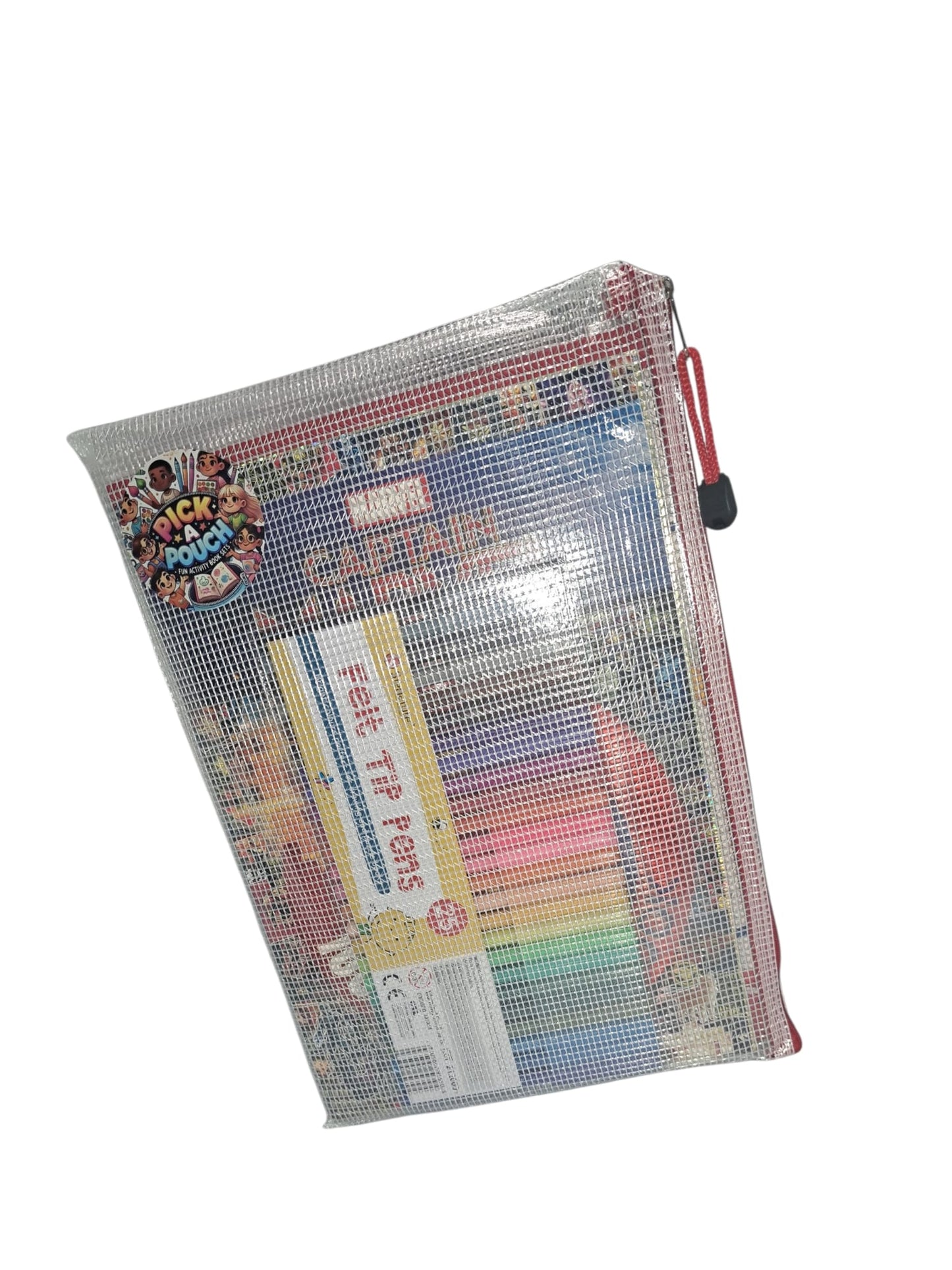 Captain Marvel & Avengers Activity Kit: Colouring & Stickers