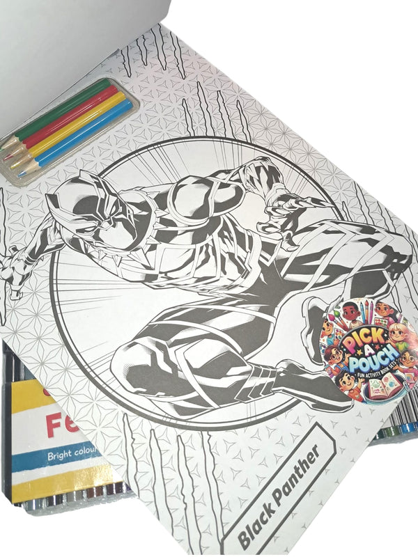 Captain Marvel & Avengers Activity Kit: Colouring & Stickers